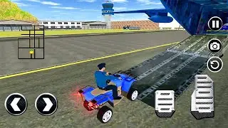 Us Police Car Transporter Police Transport Game 2021 - Atv Quad Bike Games - #2 Android Gameplay