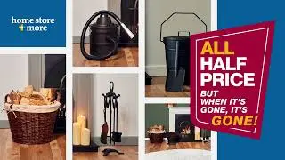 From 11/12/2025 &ndash; New this week &ndash; ALL FIREPLACE ACCESSORIES are now ALL HALF PRICE!