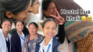 Hostel se hue widai 😭❤️//happy new year dosto 🥹🙏#viral #hostellife @Divyarawat2004#familyvlog