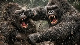 &ldquo;Mountain Gorilla 🦍 | जंगल का खूंखार योद्धा | Wildlife 