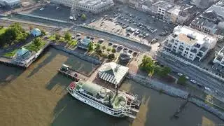 Aerial View of the French Quarter, New Orleans (4K)