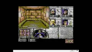 Eye of the Beholder on C128 (Vice emulator) Part 1
