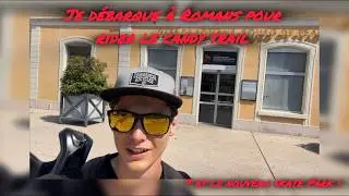 Je test mon dirt au candy trail et au skatepark de Romans !