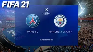 FIFA 21 - Paris Saint Germain vs. Manchester City | PS5