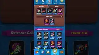 Deffenders upgrade! Warlock lvl10 + 1000 dust opening #rushroyale #upgrade #opening