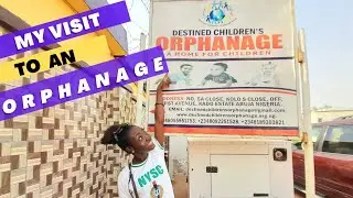 My visit to an orphanage as part of my Community Development Service (CDS), Abuja