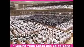Maior coral do mundo. Irmãos da Coreia do Sul! Gloria a Deus! Aleluia! - #compartilhe