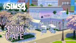 I made PINK BLOSSOM CAFE in the sims 4 + CC links