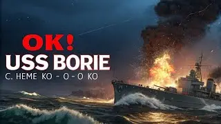 ⚓ Хэллоуин 1943: ШОКИРУЮЩАЯ битва эсминца USS Borie против немецкой подлодки U-405 🌊💥