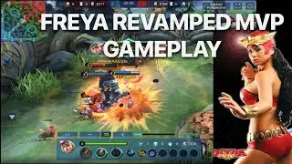 Mobile Legends Dark Rose Freya Revamped MVP Gameplay