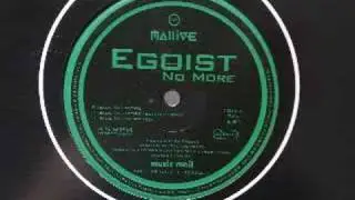 Egoist - No More - Massive Records - 1998