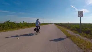 BLIMP ROAD SOUTH, CUDJOE KEY FLORIDA KEYS BIKING