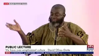 Educated people are easier to fool than illiterates - David Ofosu-Dorte. #JoyNews