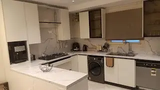 جوله في شقه عروسه  التجمع لعشاق الذوق المودرن  وجمال الدريسنج والافكار اللي العروسه عملاها في الشقه