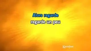 Karaoké Alors, regarde - Patrick Bruel *