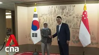 Singapore, South Korea presidents agree to enhance bilateral cooperation