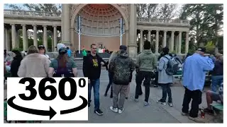 Reggae in Golden Gate Park Sunday afternoons in San Francisco 360VR ￼