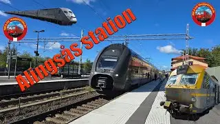 🚆 Alings&aring;s Station | V&auml;stt&aring;g X11 & X40 + SJ X2000