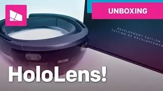 Unboxing the Microsoft HoloLens!