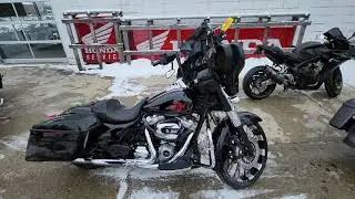 USED 2020 HARLEY ELECTRA GLIDE STANDARD WITH LOW MILES FOR SALE IN MICHIGAN FP8499
