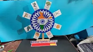 National symbols of India model project || national symbols 3d model || types of  national symbols