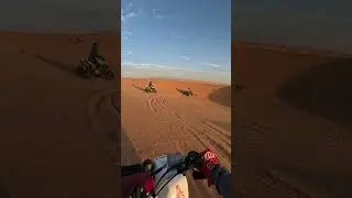 crossing the desert Yamaha banshee Raptor بانشي رابتر في الصحاري
