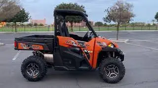 2014 POLARIS RANGER 900XP LIMITED EDITION NUCLEAR SUNSET ORANGE 