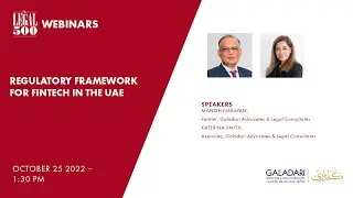 Regulatory Framework for Fintech in the UAE