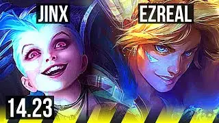 JINX & Senna vs EZREAL & Karma (ADC) | NA Challenger | 14.23