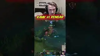 Ренгар 1-го ранга заставляет корейцев выглядеть БРОНЗОВЫМИ #leagueoflegends