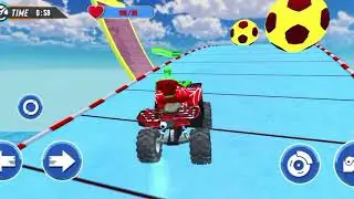 Super Hero Bike Mega Ramp Simulator 3D - Extreme Motocross Dirt Bike Stunt Racing - Android GamePlay