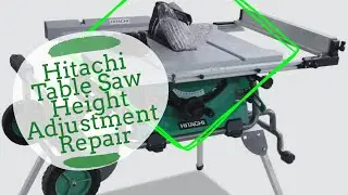 Hitachi Table Saw Height Adjustment Thread Repair
