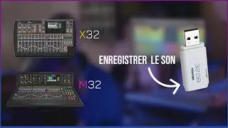 Enregistrer le son sur une cl&eacute; usb [ Midas M32 & X33 ]
