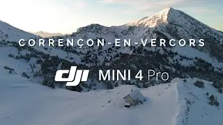 Hiver &agrave; Corren&ccedil;on-en-Vercors - DJI Mini 4 Pro - 29 janvier 2025