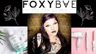 FoxyBae Mini Travel Kit &bull;Wand&bull;Flat Iron&bull;Dryer&bull; & Sea Salt Texturizing Spray | Beach Waves Tutorial