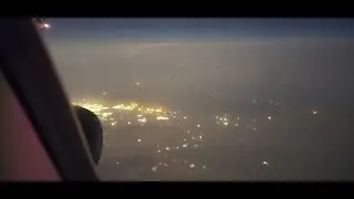 Turkish Airlines TK62 early morning arrival into Istanbul