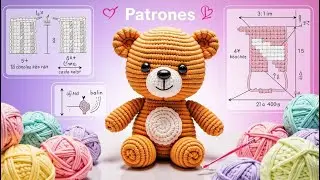 ¡500 Patrones de Amigurumis para Crear Muñecos Increíbles! 🧶✨ #crochet #amigurumi #hechoamano