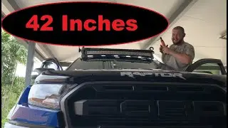 2018 Ford Ranger Raptor Light bar and switch panel install