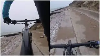 Plage du Havre quelques jours après la tempête Goretti 2026 01 11
