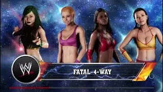 WWE 2K18 Fatal 4-Way - Harumi Suzuki vs Rina Fox vs Jaede Emerald vs Kira Seong