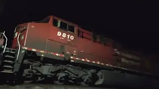 Canadian Pacific #9810 rumbo a la estaci&oacute;n de Xalapa, en un madrugador tren M298. #cazatreneslineav