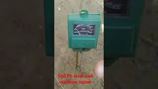 soil pH level tester review#tester #handyman #machine