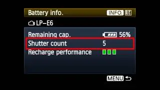 Canon EOS 7D - Battery