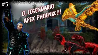 🔴 GUIA ARK PRIMAL FEAR #5 🦖 EL LEGENDARIO PHOENIX ┊TIER APEX KIBLES TAMEOS Y MUERTE ☠️