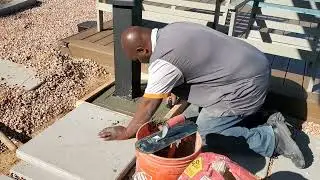 14X10 TRENTON MODERN PERGOLA By Backyard Discovery: Concrete Footing Installation & Assembly DAY 3