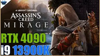 Assassin's Creed Mirage | 1440P Ultra High Preset - In Game Benchmark | RTX 4090 and i9 13900K
