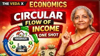 Circular Flow of Income Class 12 Economics | One Shot Complete Chapter | The Veda X | Lecture -1