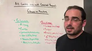 All Carbs are Not Created Equal: Glucose vs. Fructose
