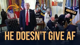 SHOCKING MOMENT: MAN COLLAPSES IN OVAL OFFICE