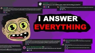 My Discord Community MELTS MY BRAIN with Tabletop and Game Design Questions! (Q&A #1)